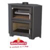 Poêle à bois avec four – BRONPI Murano – R 14 kW