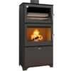 Poêle à bois avec four – BRONPI Murano – L 14 kW