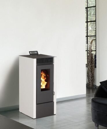 Poêle à Granulés – MARINA 14C – Étanche Canalisable 14 KW