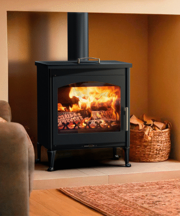 POÊLE À BOIS CASTILLA – PANADERO PANADERO 8 KW – AVEC FOUR CHAUFFE-PLATS