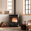 Poêle à bois Cadel Hublot 7 Wood air Puissance 7kW Convection ventilée
