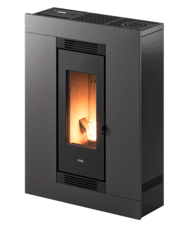 Poêle à granulés CADEL LUCE PLUS 9 – Acier Anthracite – 8,5 kW