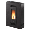 Poêle à granulés Cadel LUCE PLUS 9 – Acier Titanium – 8,5 kW