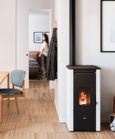 Poêle à granulés étanche CADEL CRISTAL UP  7Kw