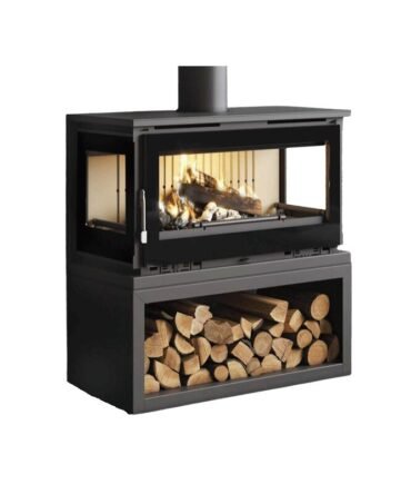 Poêle à bois 3 faces – FIREMATIC Calgary – S 12.5 kW