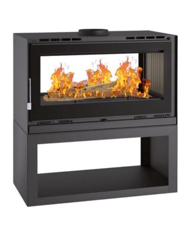 Poêle à bois double face – FIREMATIC Ottawa – S 12.6 kW