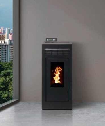 Poêle à granules étanche – INTERSTOVES Marina Concentrique 13 kW