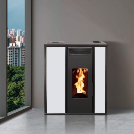 Poêle à granules étanche – INTERSTOVES Tessa Concentrique 10 kW