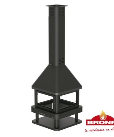 Cheminée à bois 4 faces – BRONPI Huelva 16 kW