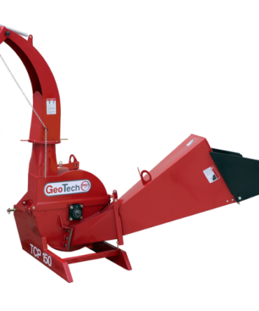 Broyeur de végétaux à tracteur GeoTech Pro TCP 150, broyage de branches