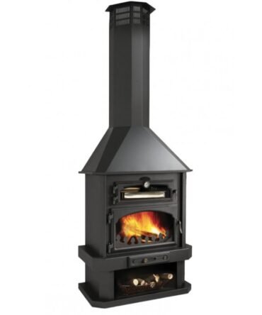Cheminée à bois avec four – BRONPI Ebro 14 KW