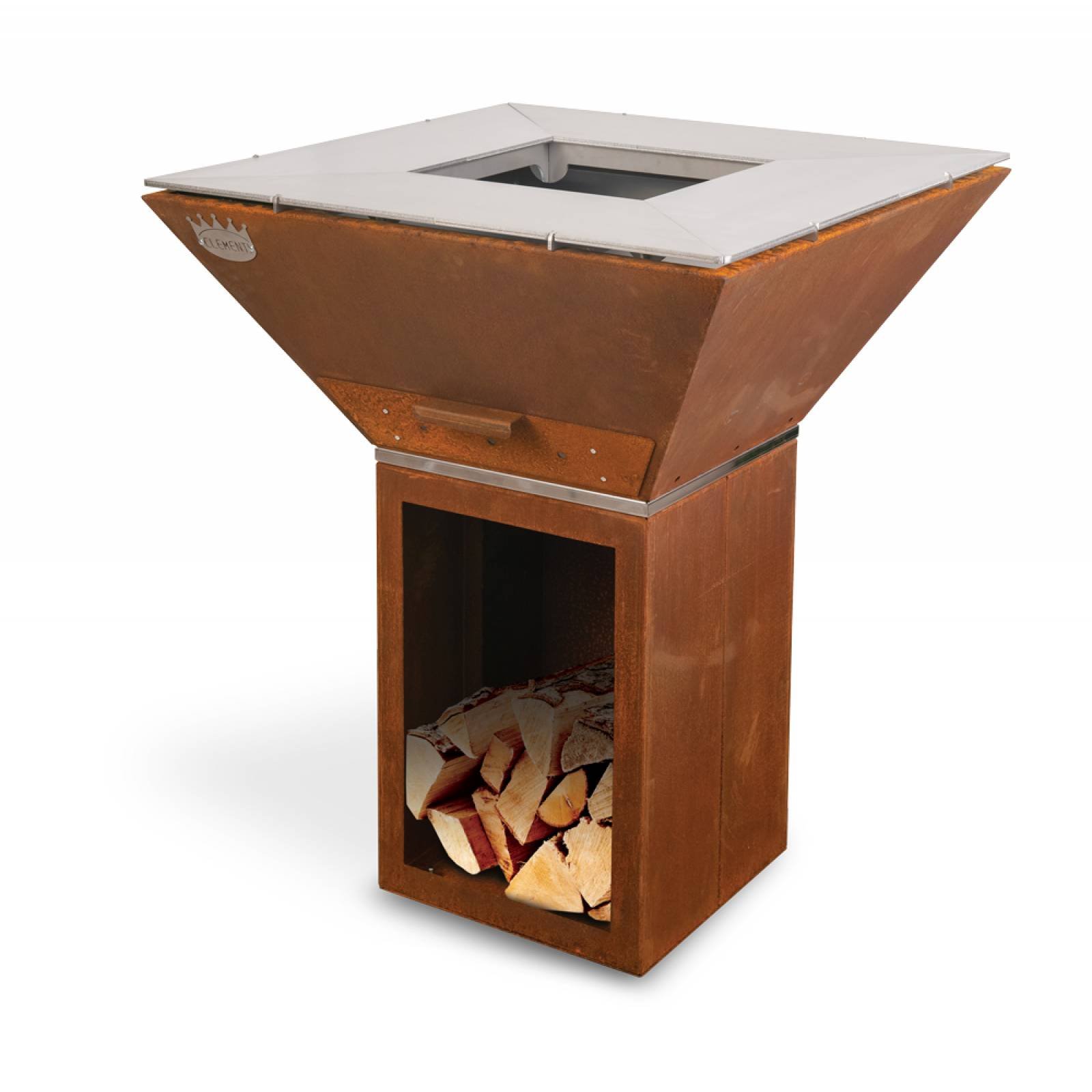 Brasero au feu de bois Colorado Corten – Image 6