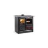 Cuisinière à bois raccordable – LA NORDICA Rosa L 5.0 Steel 9.5 kW