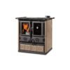 Cuisinière à bois raccordable – LA NORDICA Rosetta 5.0 Maiolica 7.9 kW