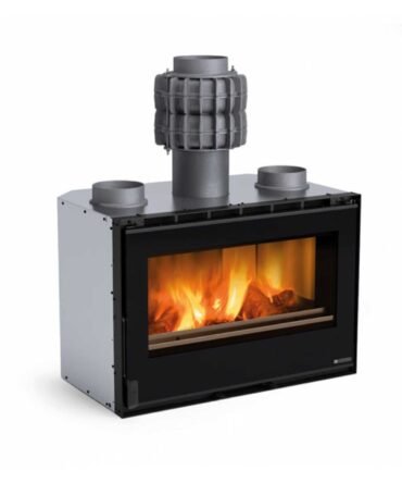 Insert à bois 80 PRS Crystal ventilé 9kW