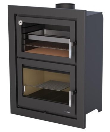 Insert à bois avec four – BRONPI Murano – E 14 kW