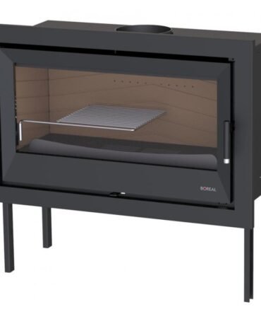 Insert à bois ventilé canalisable – BOREAL I90 14 kW