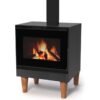 Pack poêle à bois Iseo Sortie dessus 11kW