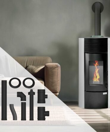 Pack poêle à granulés étanche Segreto Plus + Kit d’installation ventouse 12kW