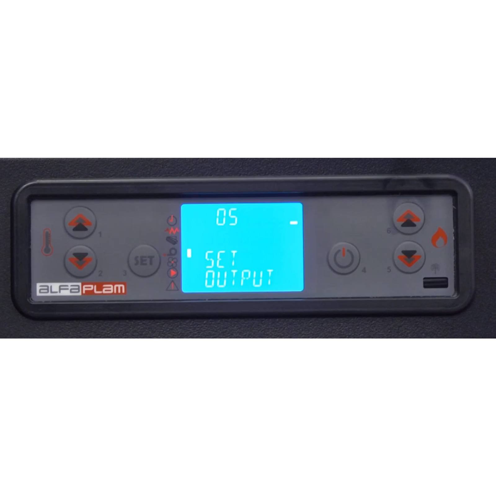 Pack poêle à granulés hydro Baracuda Commo Plus + Kit d’installation sortie arrière 21kW – Image 6