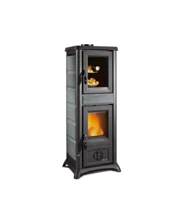 Poêle à bois avec four – LA NORDICA Gemma Forno 5.0 Pierre 7.3 kW
