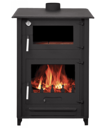 Poêle à bois avec four Paula 13kW