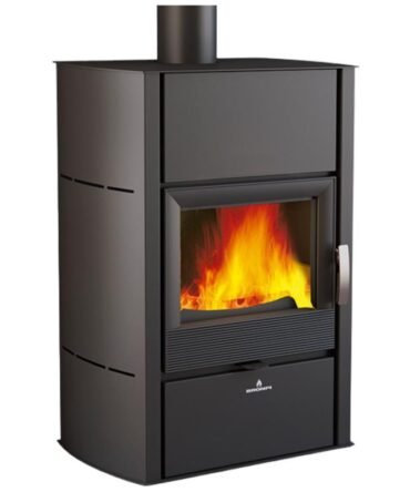 Poêle à bois bouilleur raccordable – BRONPI HydroNova Plus 15 kW