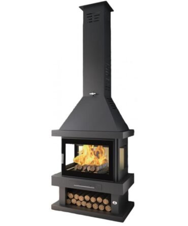 Poêle à bois cheminée 3 faces – FIREMATIC Vegas 14 à 17 kW