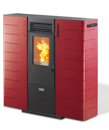 Poêle à granulés Canalisable extra plat Ricanto 10kW