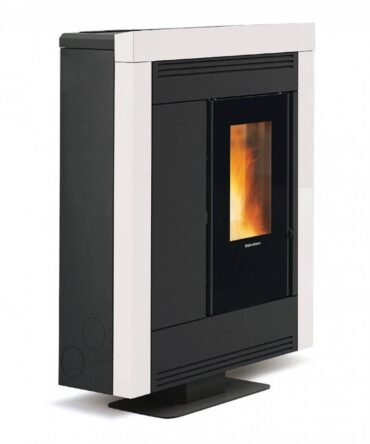 Poêle à granulés canalisable extra plat Souvenir Steel Evo 11kW
