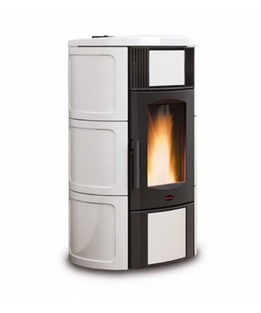 Poêle à granulés hydro Iside Idro H15 Bianco