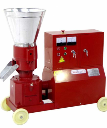 Presse à pellets Triphasé 10 CV GeoTech – Fabrication de pellets pour le chauffage