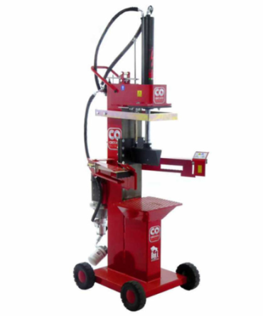 Ceccato Olindo-Fendeuse à bois verticale électrique Ceccato Bull SPLE13R4 13 tonnes course 500 mm-Neu